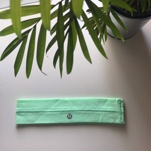 Mint green Lululemon Athletica Headband